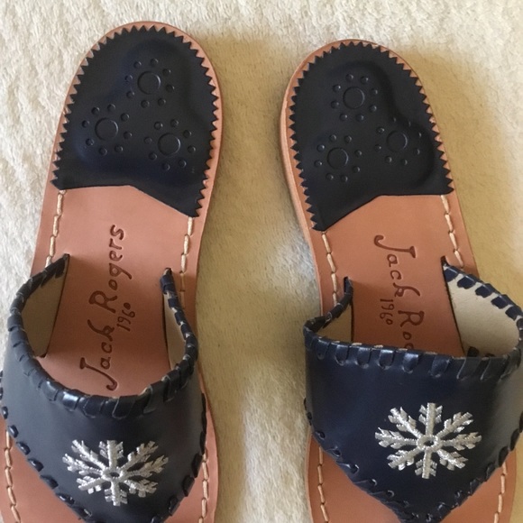 Jack Rogers new Navajo sandal Snowflake embroidery - Picture 4 of 7